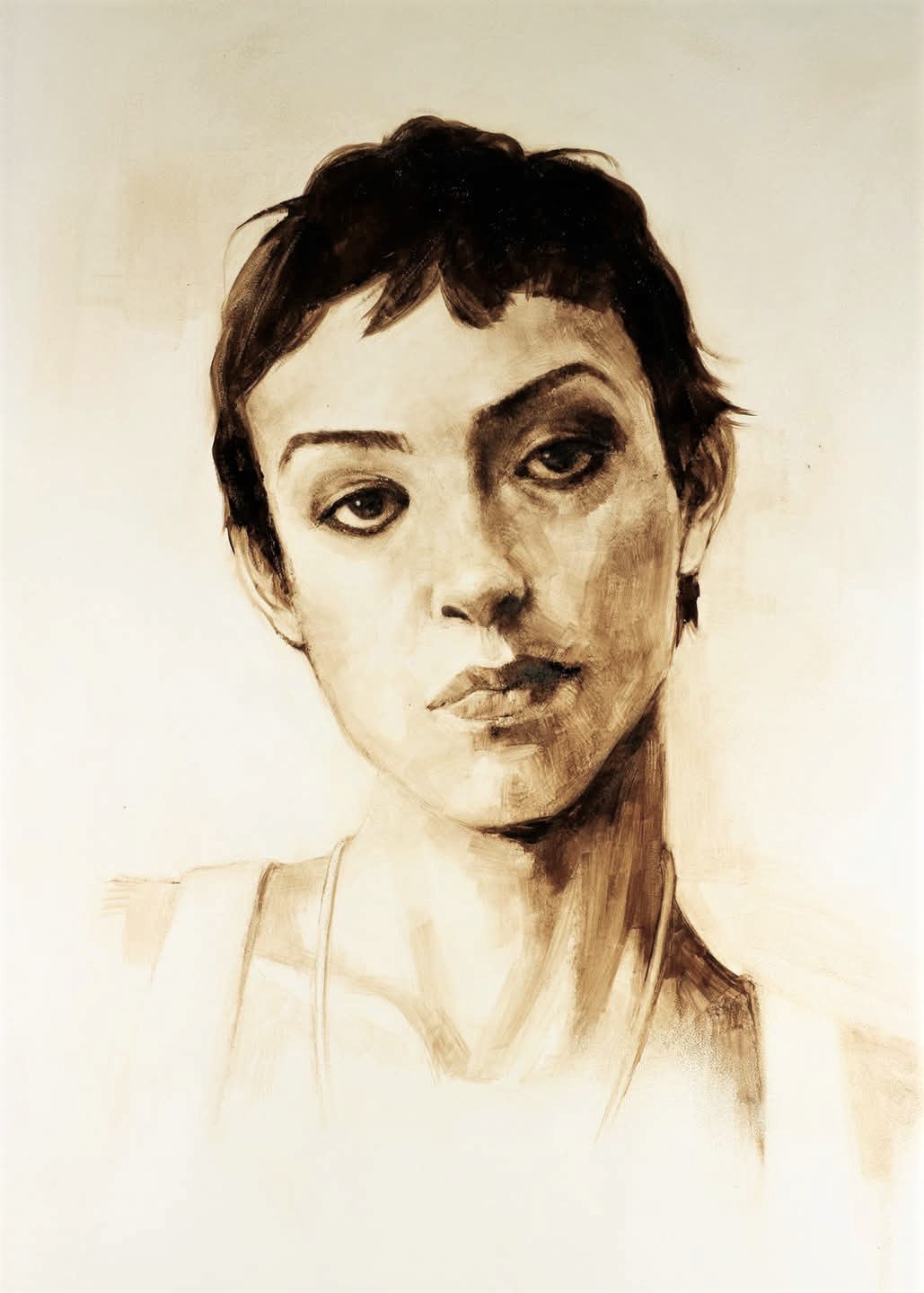 Ritratto in bianco